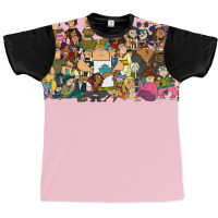 Total Drama Campers Graphic T-shirt | Artistshot