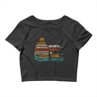 Book Lover Fans Quote Reader Reading Literary Books Crop Top | Artistshot