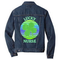 One Lucky Nurse T  Shirtone Lucky Nurse T  Shirt (3) Men Denim Jacket | Artistshot