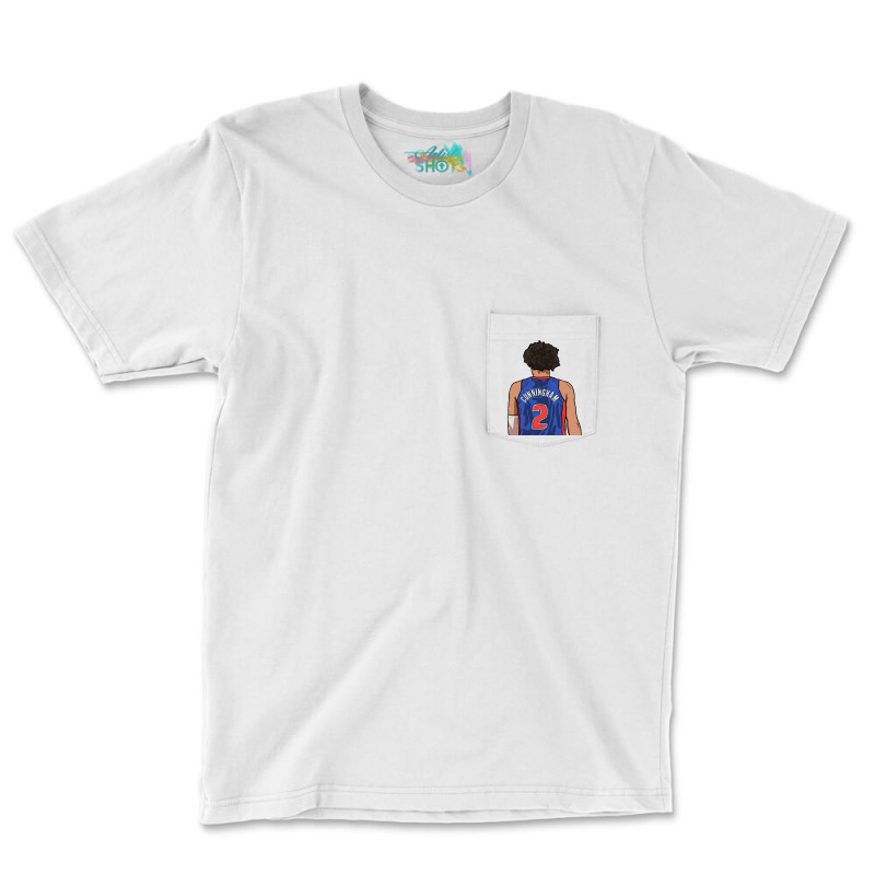 Cade Cunningham Back To Pocket T-Shirt by deliialhommed | Artistshot