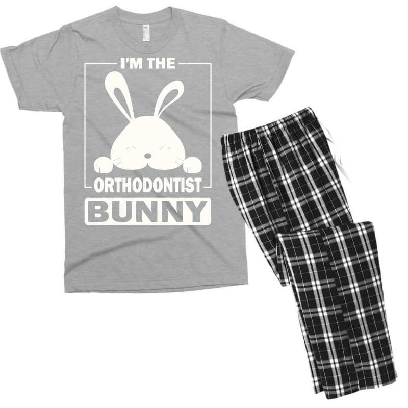 Orthodontist Bunny T  Shirt I'm The Orthodontist Bunny Funny Matching Men's T-shirt Pajama Set | Artistshot