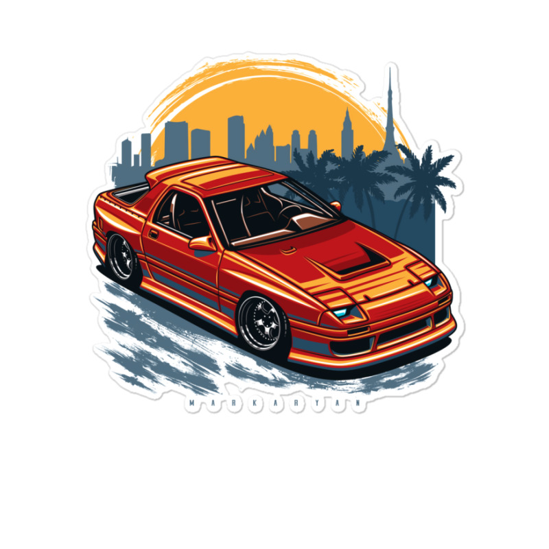 Widebody Rx7 Fc Sticker | Artistshot