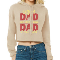 Oil Drilling Dad Fracker   Fracking Oilfield T Shirt Cropped Hoodie | Artistshot