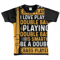 Playing Double Bass Is Smart   Contrabass Double Bass Player T Shirt Graphic Youth T-shirt | Artistshot