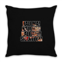 Trending Kali Ma Shakti De! Throw Pillow | Artistshot