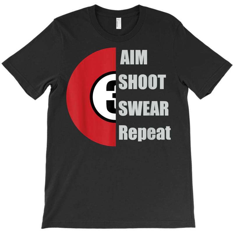 Playing Pool Billiards Snooker Scratch Aim Shoot Player T Shirt T-shirt | Artistshot