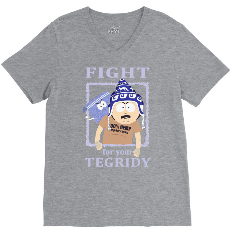 Fight For Your Tegridy South Park Funny 1 V-neck Tee | Artistshot