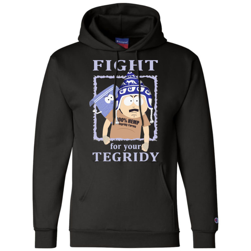 Fight For Your Tegridy South Park Funny 1 Champion Hoodie | Artistshot