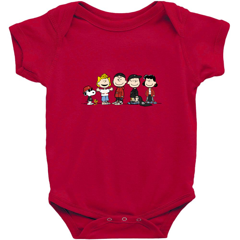 Peanuts Squad Baby Bodysuit | Artistshot