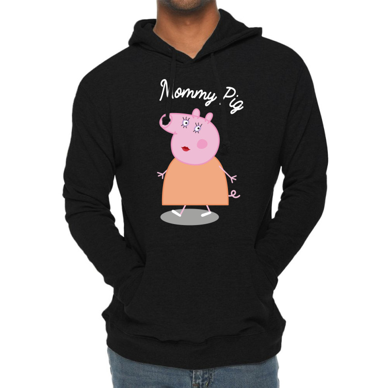 Mommy Pig T Shirt Funny Pig Tee Shirt Lightweight Hoodie | Artistshot