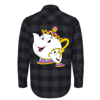 Mrs Potts And Chip Flannel Shirt | Artistshot