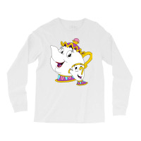 Mrs Potts And Chip Long Sleeve Shirts | Artistshot