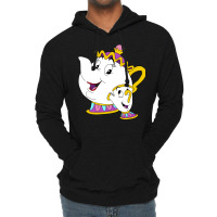 Mrs Potts And Chip Lightweight Hoodie | Artistshot