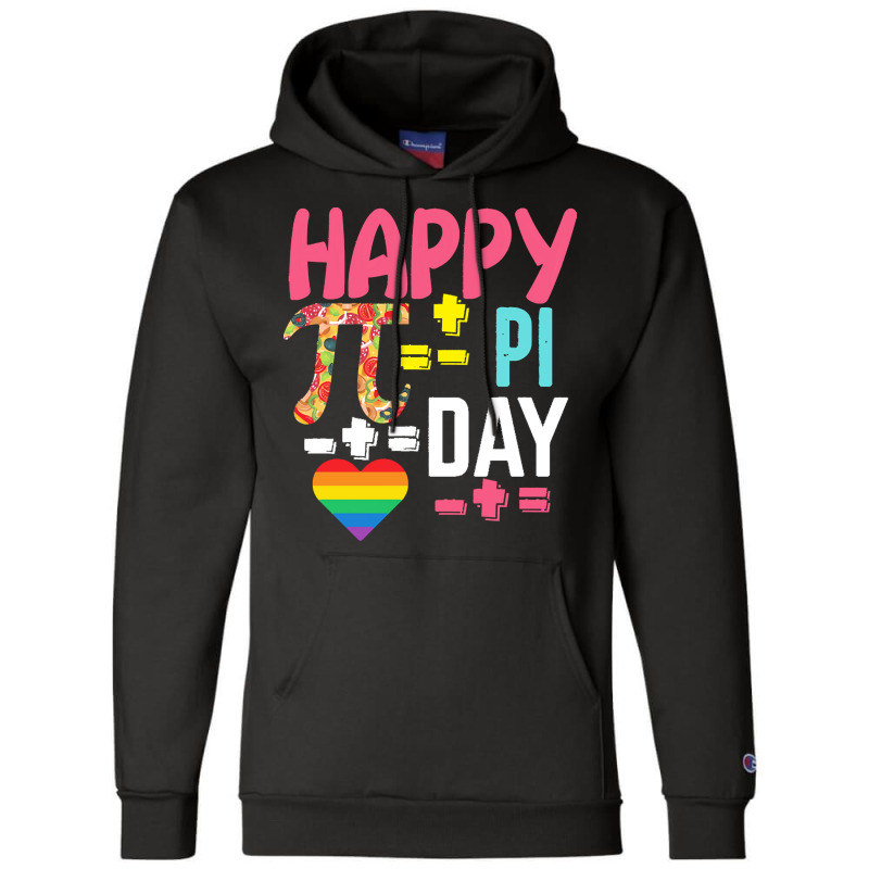 Pi Day Observed On March 14 Celebration T  Shirt Happy Pi Day Math Lov Champion Hoodie | Artistshot