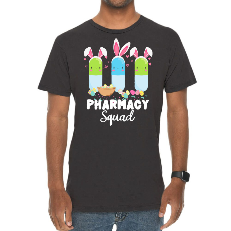 Pills Pharmacy Squad Pharmacist Easter T  Shirt Funny Pills Pharmacy S Vintage T-shirt | Artistshot