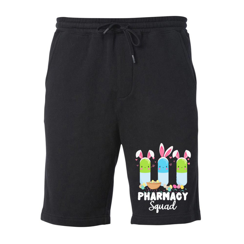 Pills Pharmacy Squad Pharmacist Easter T  Shirt Funny Pills Pharmacy S Fleece Short | Artistshot