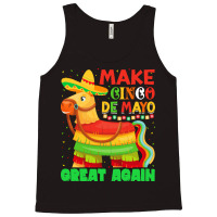 Pinata Cinco De Mayo Party T  Shirtmake Cinco De Mayo Great Again Pina Tank Top | Artistshot