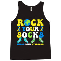 Rock Your Socks World Down Syndrome Day T  Shirt Rock Your Socks World Tank Top | Artistshot