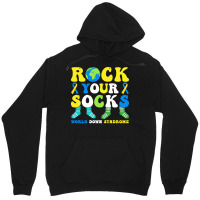 Rock Your Socks World Down Syndrome Day T  Shirt Rock Your Socks World Unisex Hoodie | Artistshot