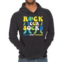 Rock Your Socks World Down Syndrome Day T  Shirt Rock Your Socks World Vintage Hoodie | Artistshot