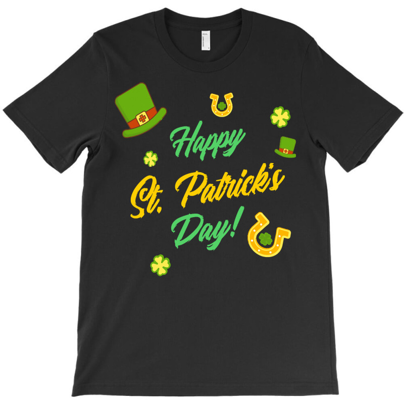 Saint Patricks Day T  Shirt Cute Leprechaun Shamrock Lucky Charm Happy T-shirt | Artistshot