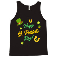 Saint Patricks Day T  Shirt Cute Leprechaun Shamrock Lucky Charm Happy Tank Top | Artistshot