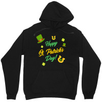 Saint Patricks Day T  Shirt Cute Leprechaun Shamrock Lucky Charm Happy Unisex Hoodie | Artistshot