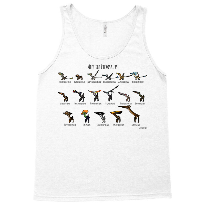 Meet The Pterosaurs Tank Top | Artistshot