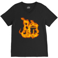 Scientist T  Shirt Fire Scientist Equipment T  Shirt V-neck Tee | Artistshot