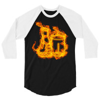 Scientist T  Shirt Fire Scientist Equipment T  Shirt 3/4 Sleeve Shirt | Artistshot