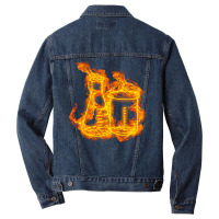 Scientist T  Shirt Fire Scientist Equipment T  Shirt Men Denim Jacket | Artistshot