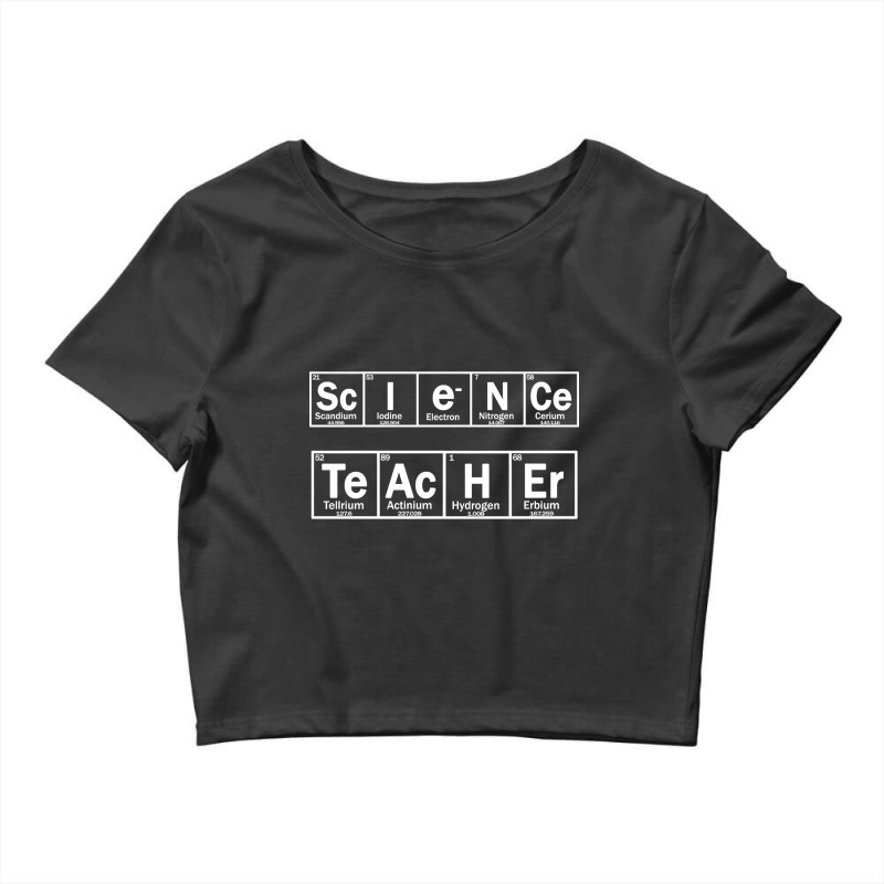 Limited Edition Science Teacher (3) Crop Top by greggjvandervor | Artistshot