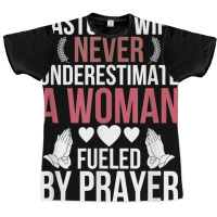 Pastor's Wife Fueled By Prayer Pastor Wife Of A Pastor T Shirt Graphic T-shirt | Artistshot