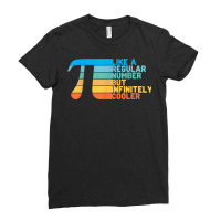 Pi Like A Regular Number But Infinitely Cooler Funny Pi T Shirt Ladies Fitted T-shirt | Artistshot