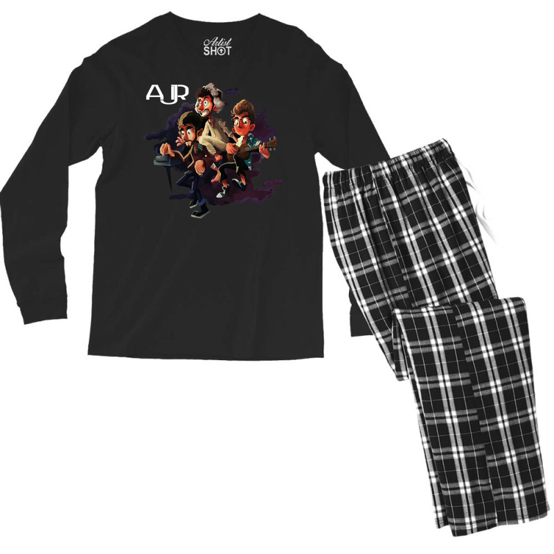 Old Design Art In The Cartoon Men's Long Sleeve Pajama Set | Artistshot