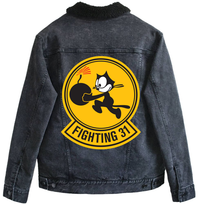 Trending Vf-31-qzciw Unisex Sherpa-lined Denim Jacket | Artistshot