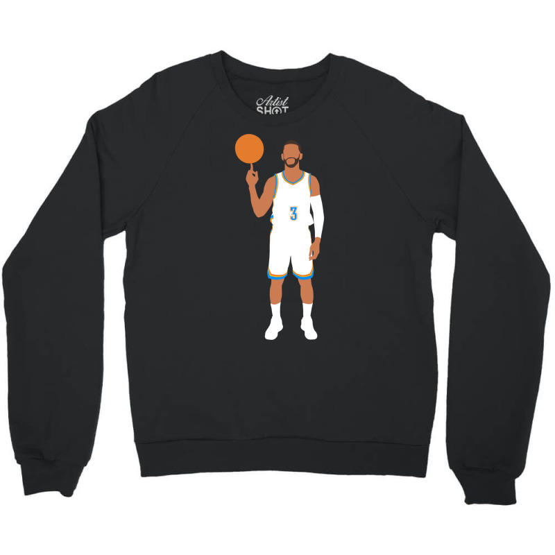 Chris Paul Thunder Crewneck Sweatshirt | Artistshot