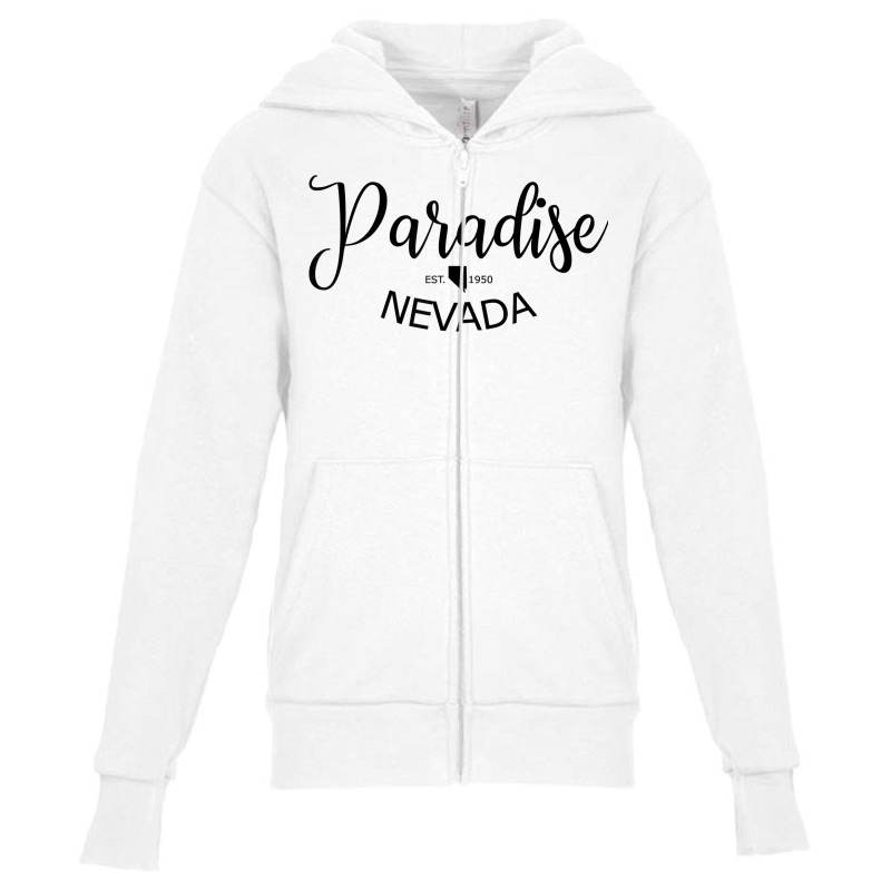 Paradise Nevada Classic Shirt Paradise Nv Us City T Shirt Youth Zipper Hoodie by hoasantiaz | Artistshot