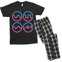 Synth Waveform Synthesizer Classic Men's T-shirt Pajama Set | Artistshot