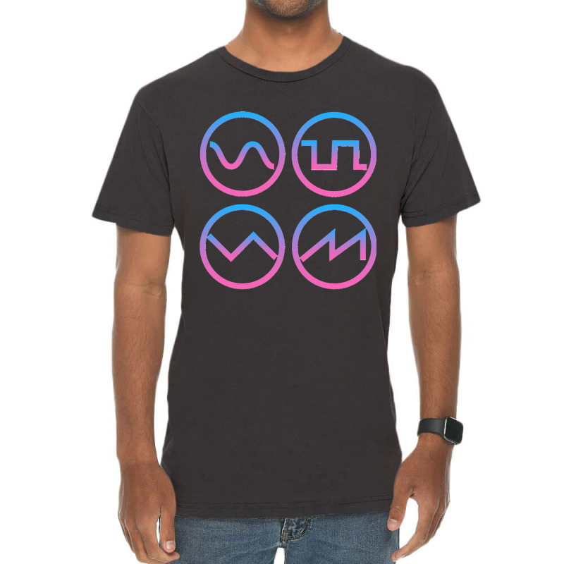 Synth Waveform Synthesizer Classic Vintage T-shirt | Artistshot