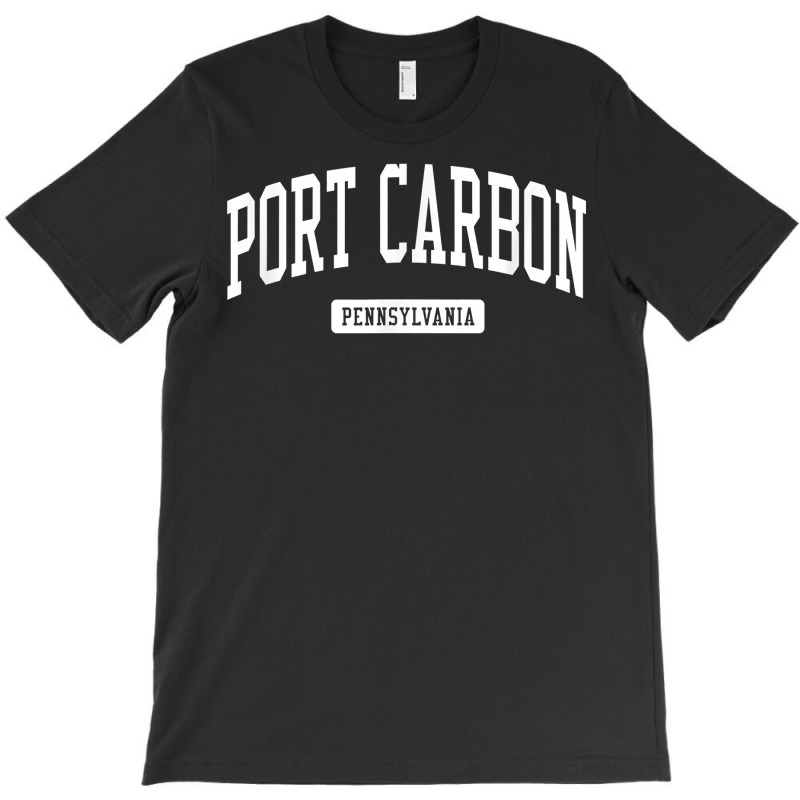 Port Carbon Pennsylvania Pa Vintage Athletic Sports Design T Shirt T-shirt | Artistshot