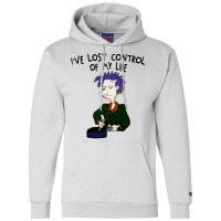 I've Lost Control Of My Life 1 Champion Hoodie | Artistshot