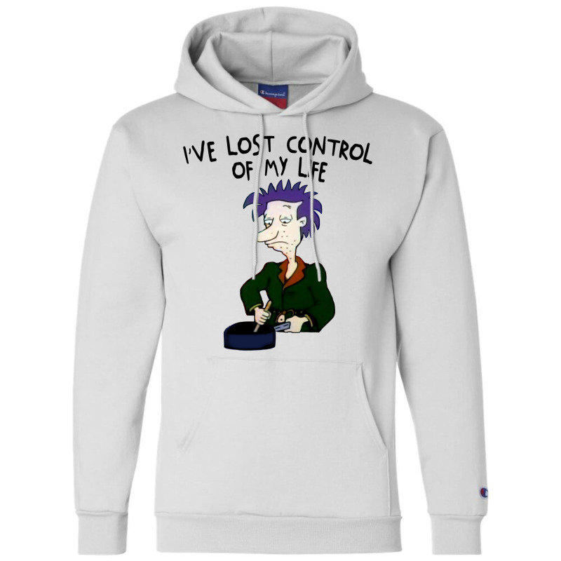 I've Lost Control Of My Life 1 Champion Hoodie | Artistshot