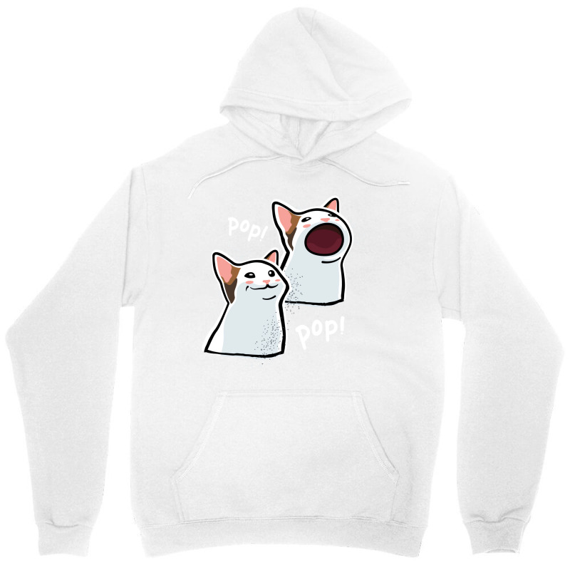 Popping Cat Meme  Pop Cat  Popcat Unisex Hoodie by beyanglubow | Artistshot