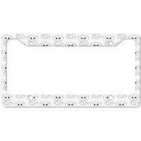 Cute Elephant Sitting Down License Plate Frame | Artistshot