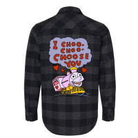 I Choo Choo Choose You Flannel Shirt | Artistshot