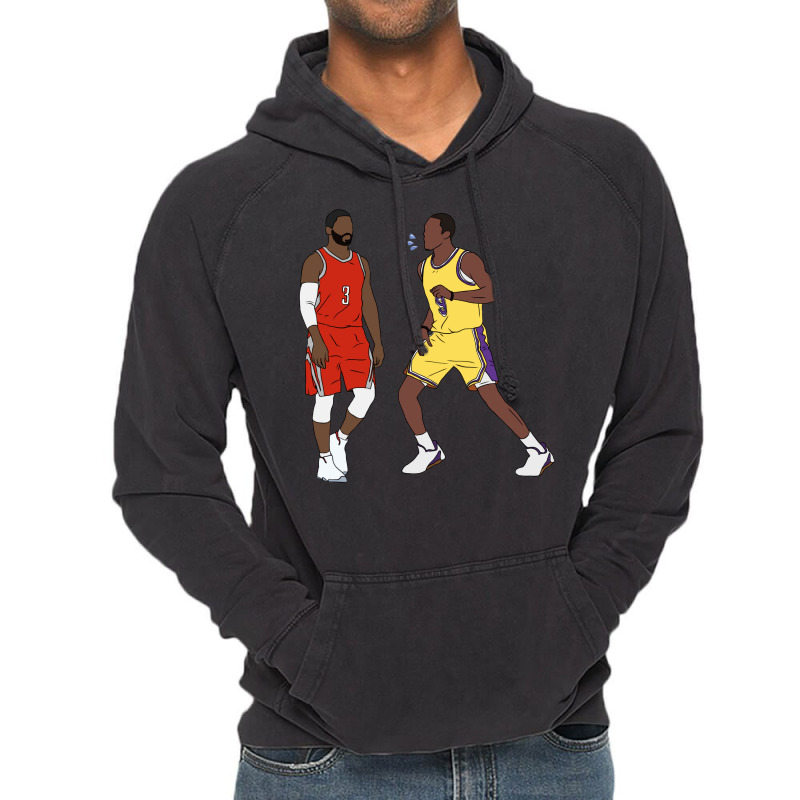 Rajon Rondo Fights Chris Paul Vintage Hoodie by alhajiyavanic | Artistshot