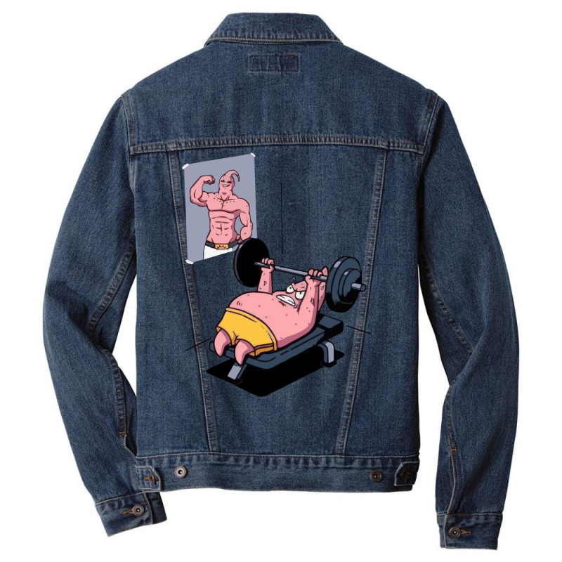 Patrick Gym Men Denim Jacket | Artistshot