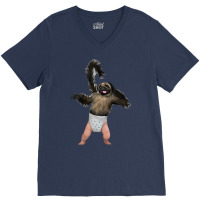 Puppy Monkey Ba V-neck Tee | Artistshot