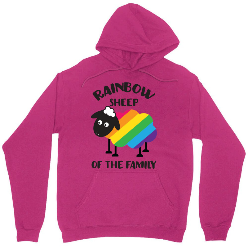 Rainbow Sheep Of The Family Lgbt Pride Unisex Hoodie by beyanglubow | Artistshot